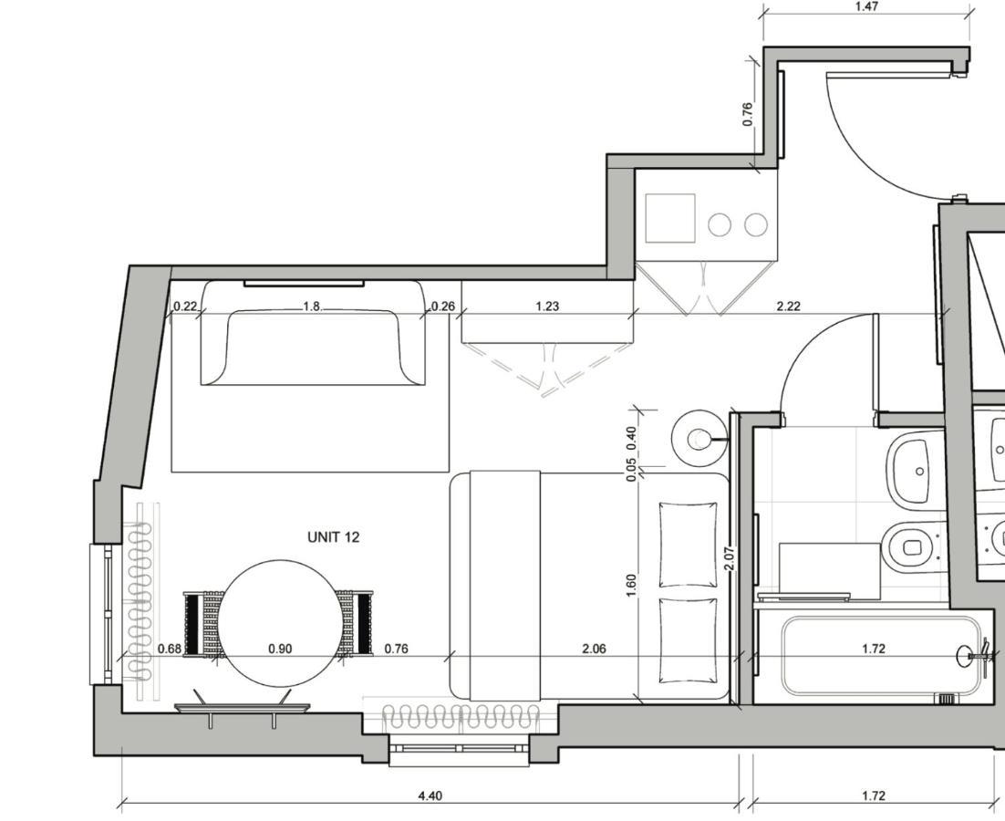 Cozy Studio Apartment Unit 12 In Center Of Zurich Luaran gambar